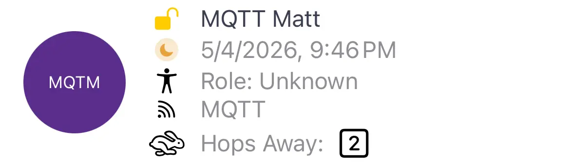 MQTT-bridged node